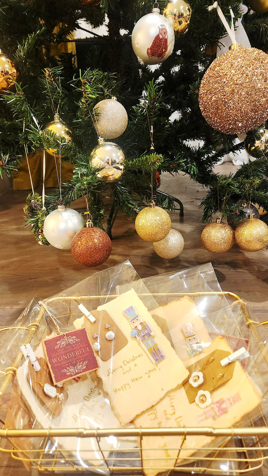 Gemstones and freshwater pearl earrings 18k gold plated wrapped in a nice Christmas packaging , ready to gift