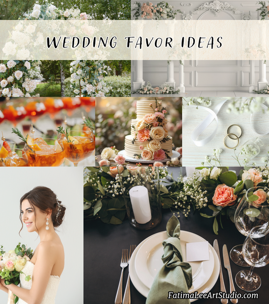 Unique Wedding Favors Your Guests Will Actually Treasure