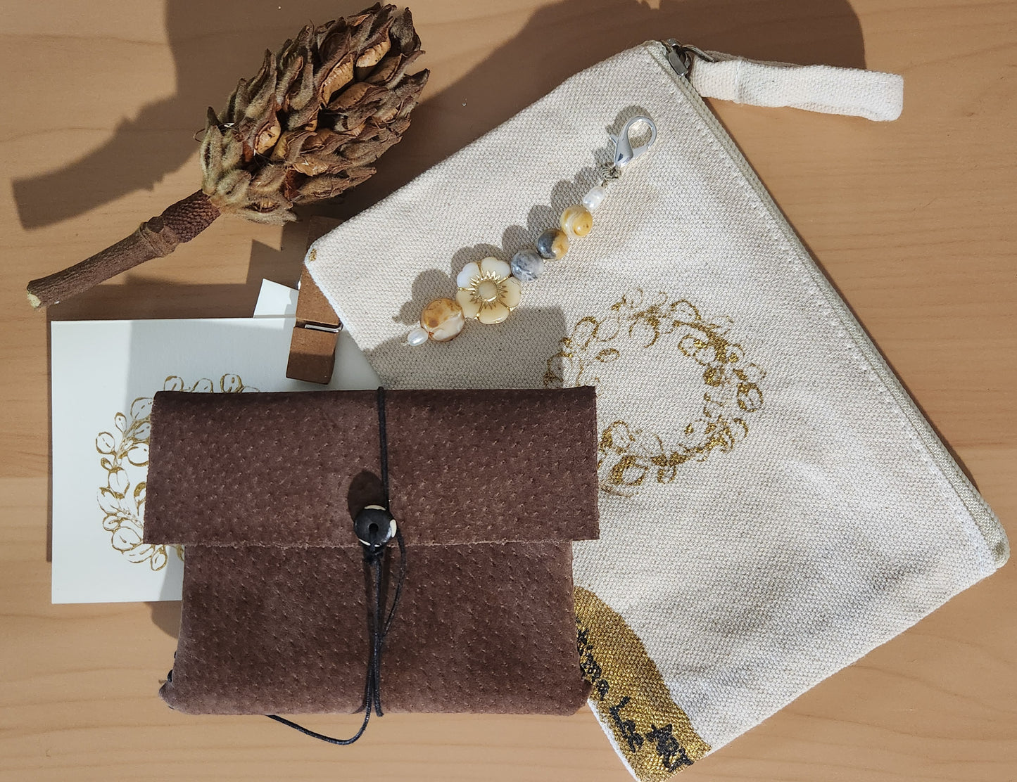 Handmade Suede Leather Pouch – Elegant, Eco-Friendly & Versatile