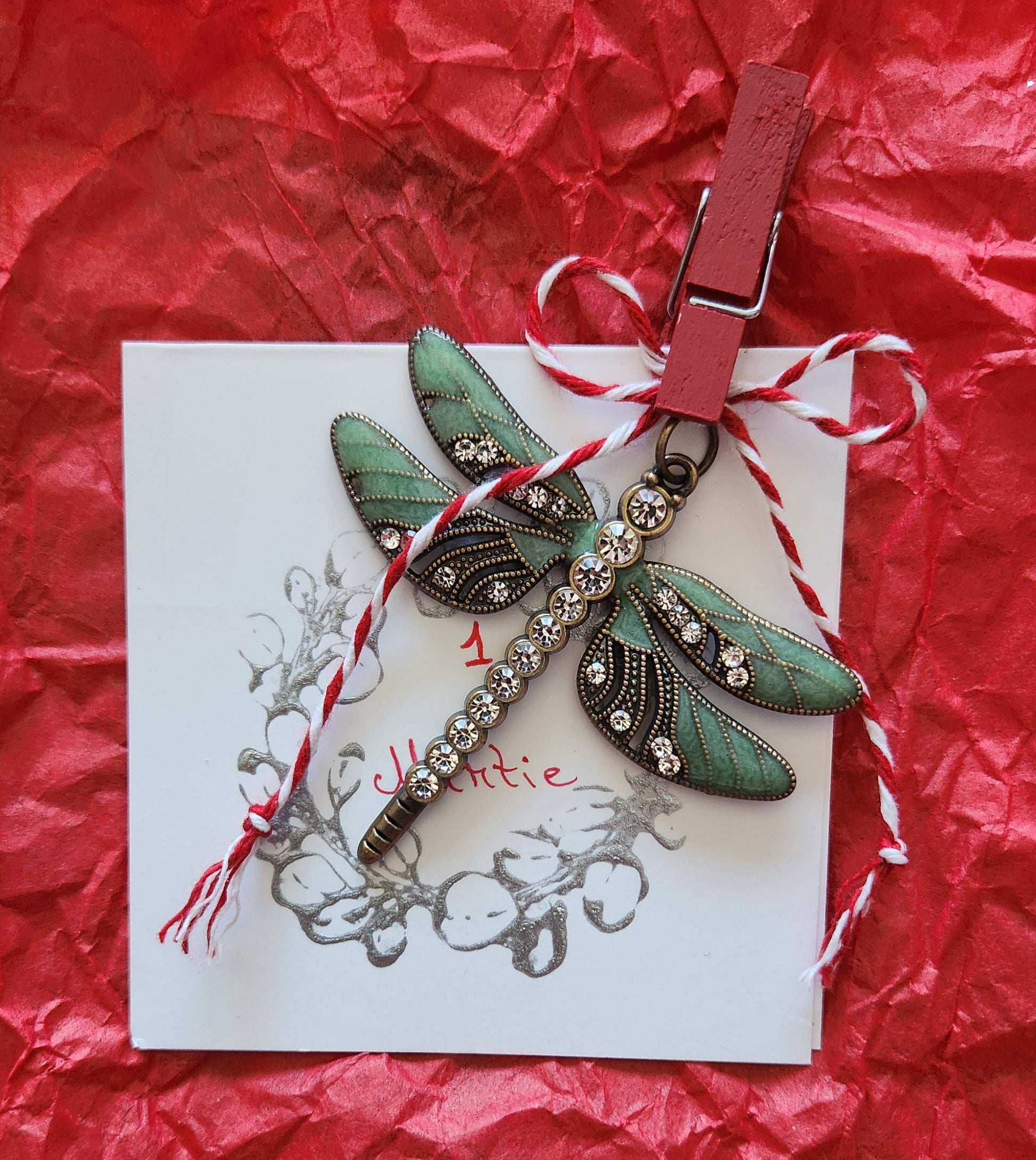 Martisor Spring Charm Dragonfly