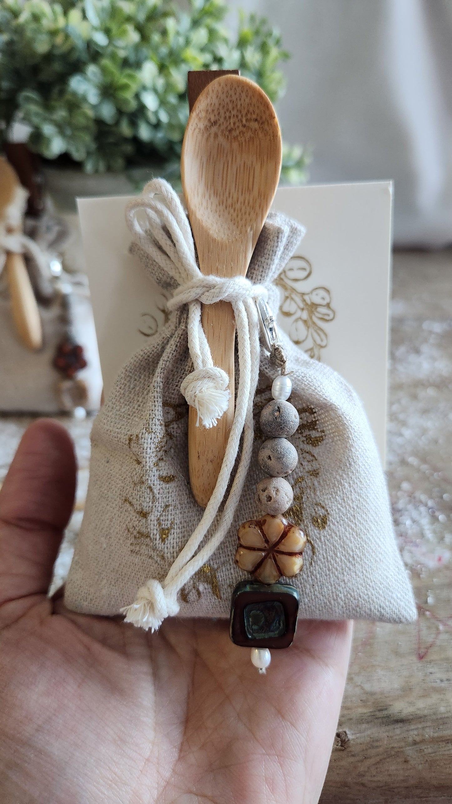 Wedding Favor Nature themed lavender and bath salt